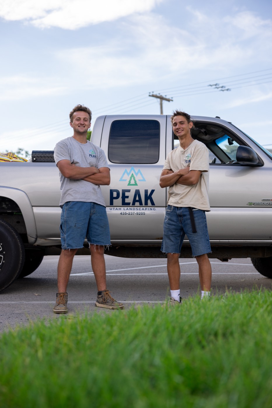 The Peak Utah Landscaping crew